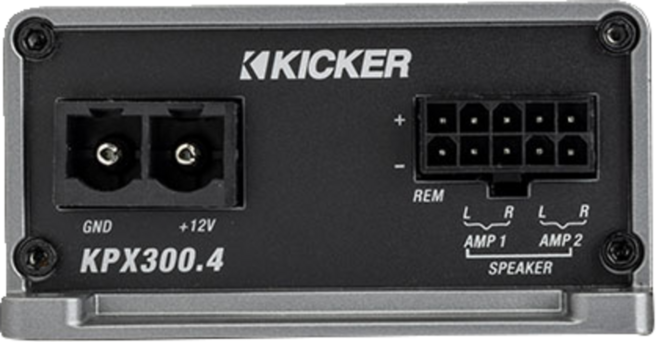 KICKER Amplifier - 75 W x 4 - Weather Resistant 51KPX3004 — image 3