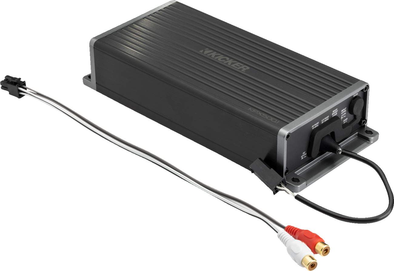 KICKER Amplifier - 500 W x1 - Weather Resistant 51KPX5001 — image 1