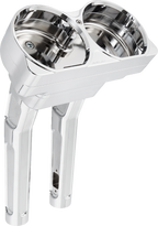 ARLEN NESS Method Kickback Handlebar Riser - 10" - Chrome 520-033 — image 1