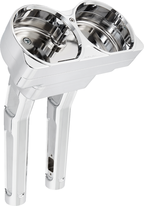 ARLEN NESS Method Kickback Handlebar Riser - 10" - Chrome 520-033 — image 1
