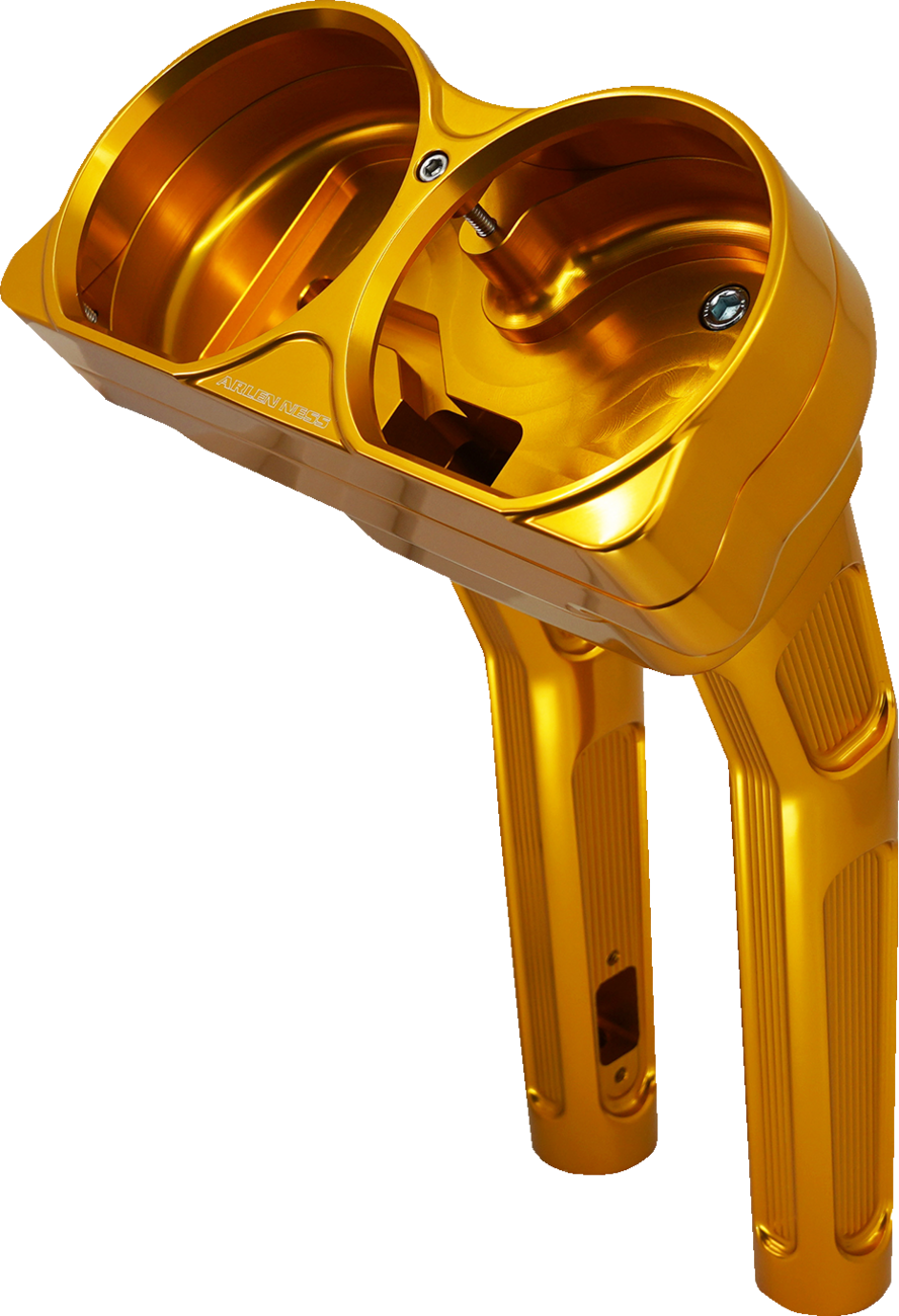 ARLEN NESS Method Kickback Handlebar Riser - 10" - Gold 520-046 — image 2