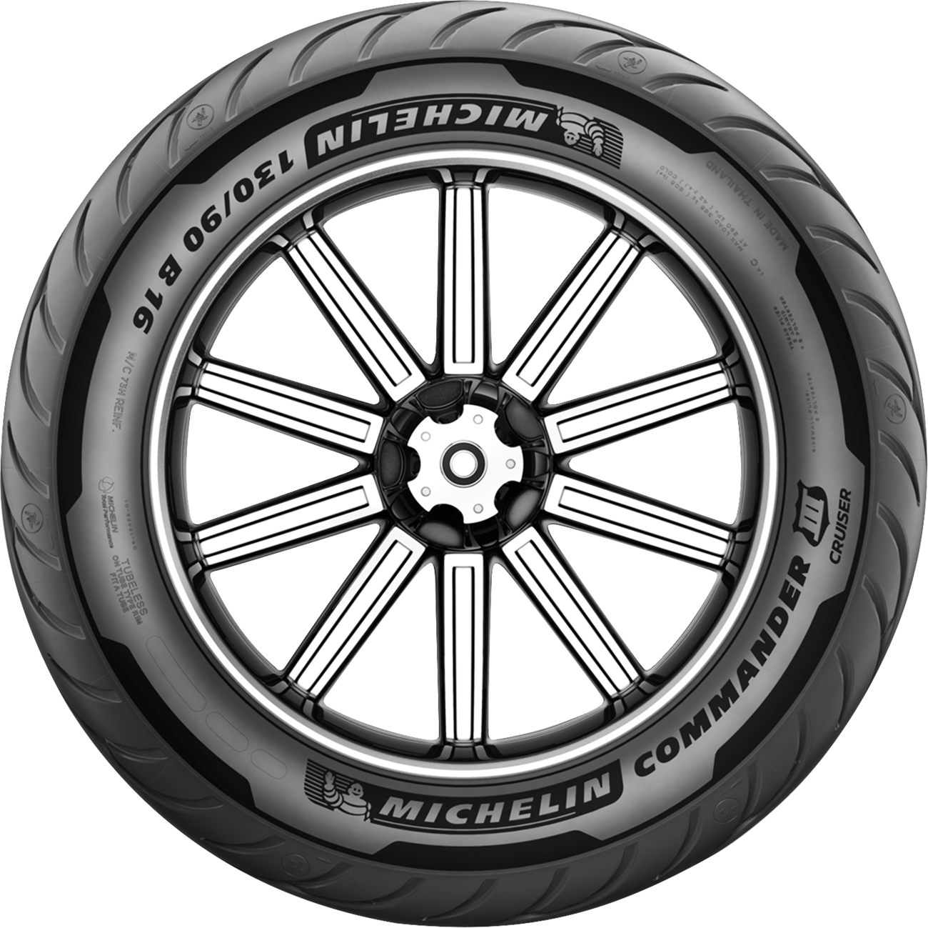 MICHELIN Tire - Commander III - Front - 130/90B16 - 73H 53566 — image 3