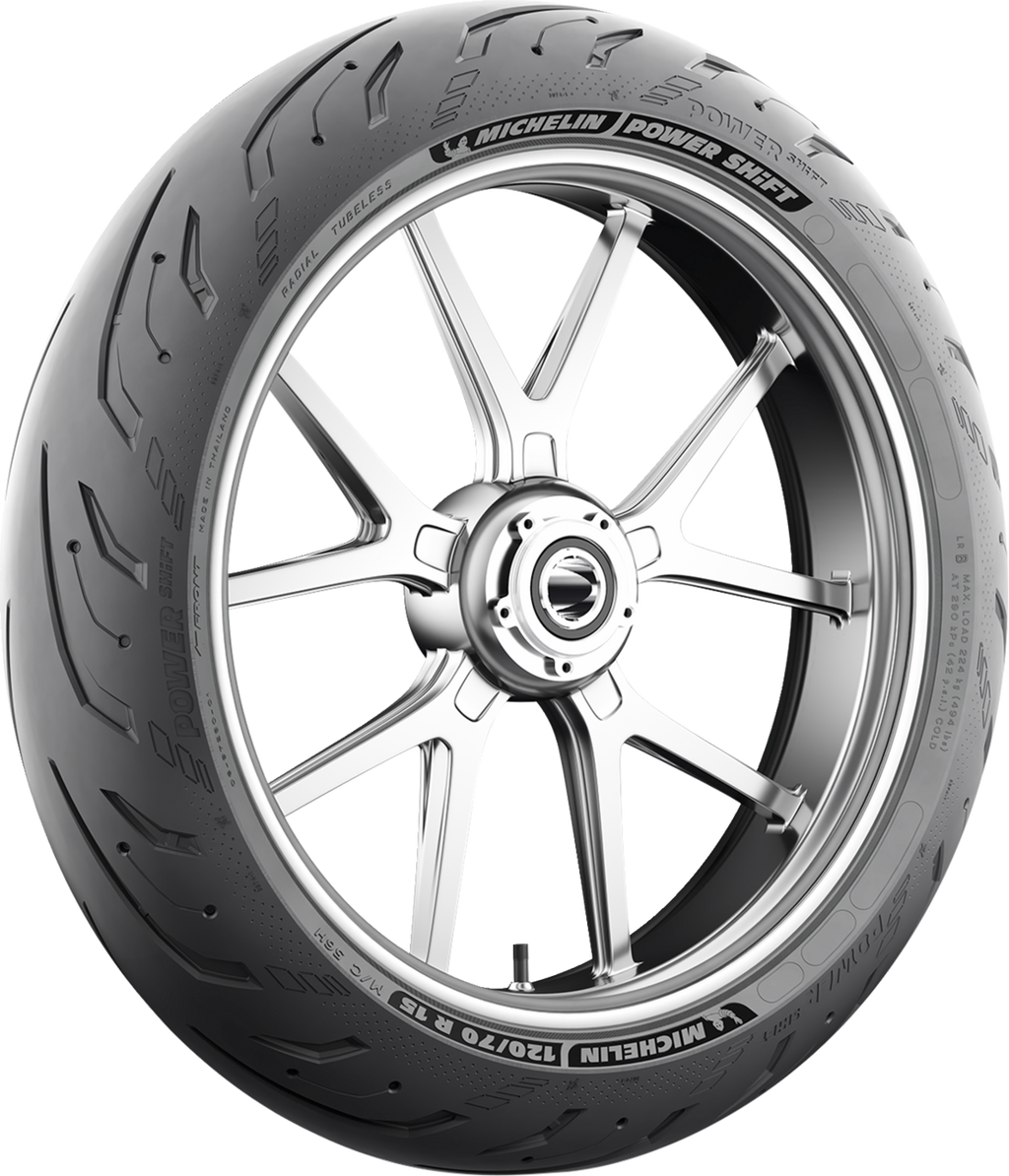 MICHELIN Tire - Power Shift - Front - 120/70R15 - 56H 54607 — image 2