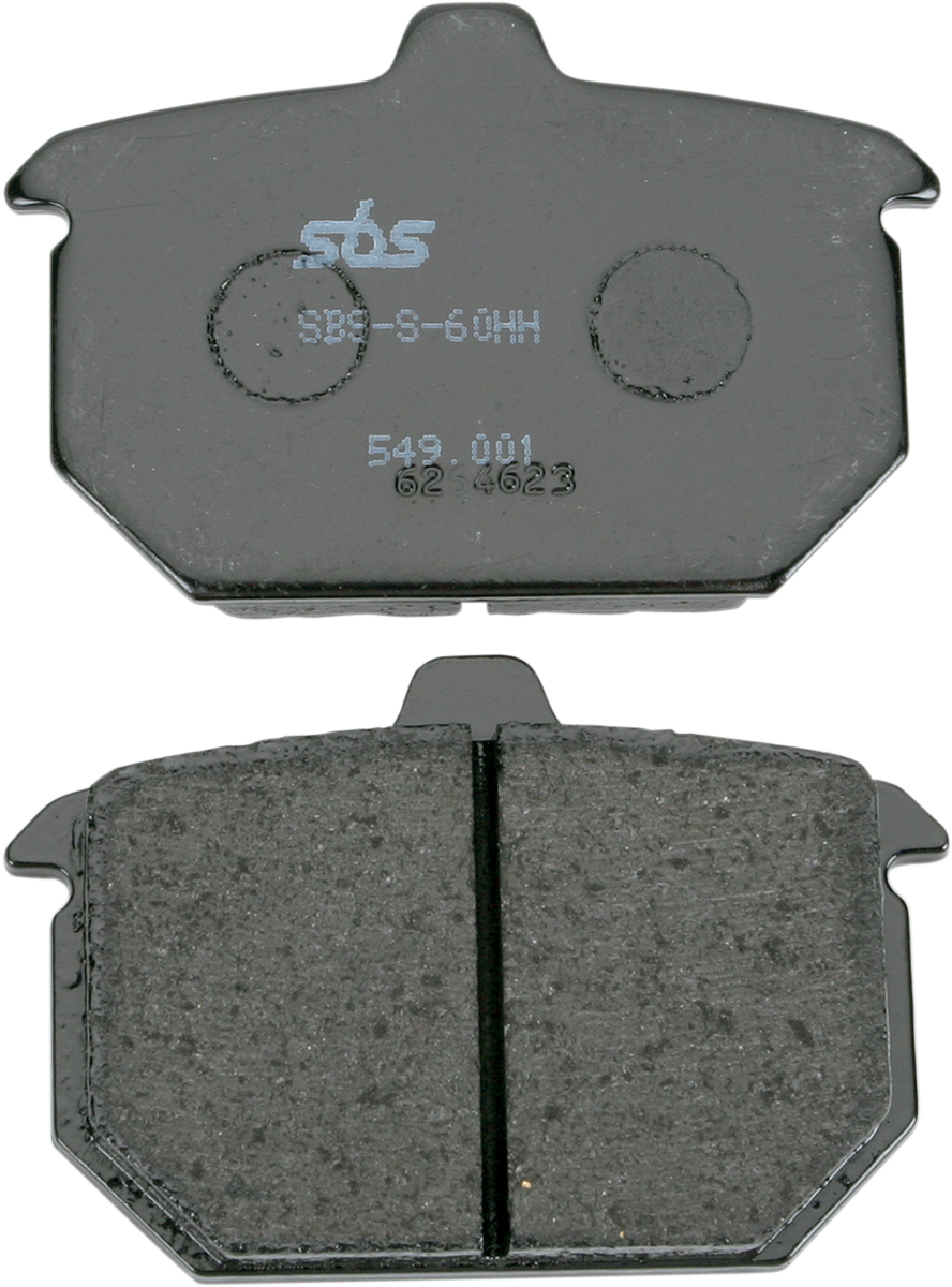 SBS Carbon Tech Brake Pads - Harley-Davidson 549H.CT — image 1