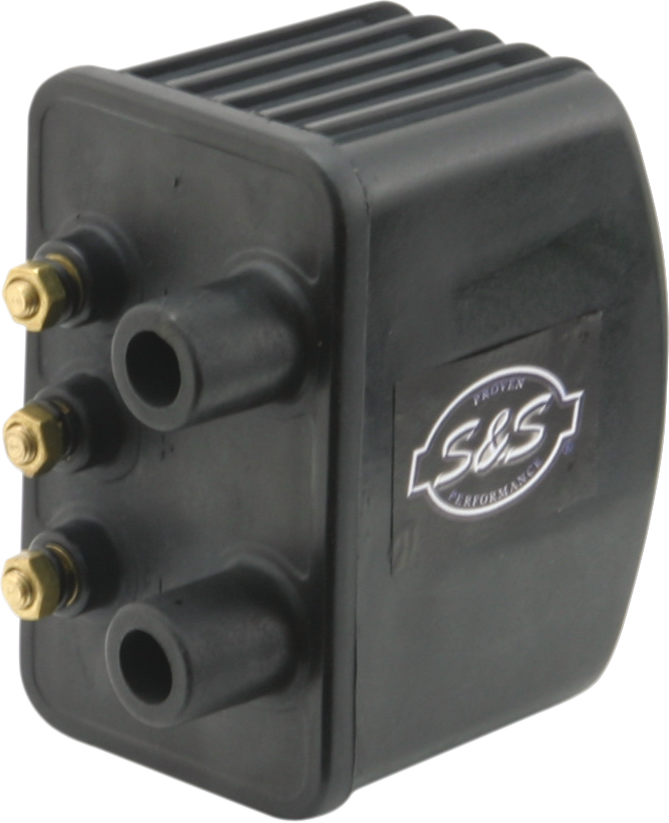 S&S CYCLE Single-Fire Ignition Coil - Black - Harley Davidson 55-1571 — image 1