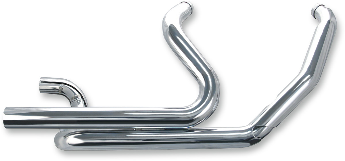 S&S CYCLE Power Tune® Dual Headers - Chrome 550-0003A — image 1
