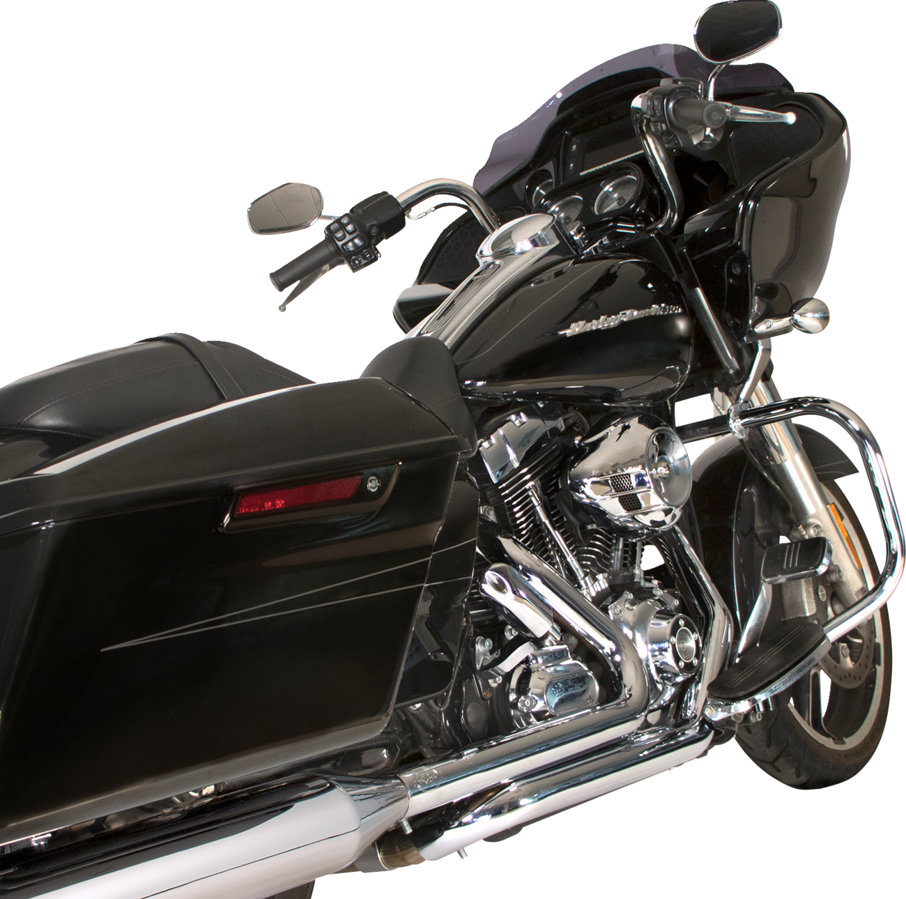 S&S CYCLE Power Tune® Dual Headers - Chrome 550-0004B — image 2