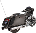S&S CYCLE 4-1/2" MK45 Performance Mufflers - Chrome with Black Tracer 550-0623 — image 1