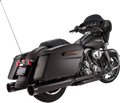 S&S CYCLE 4-1/2" MK45 Performance Mufflers - Black with Black Tracer 550-0625 — image 1