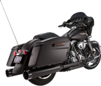 S&S CYCLE 4-1/2" MK45 Performance Mufflers - Black with Black Tracer 550-0625 — image 1
