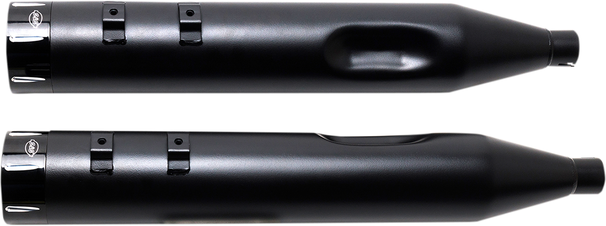 S&S CYCLE 4-1/2" MK45 Performance Mufflers - Black with Black Tracer 550-0625 — image 3