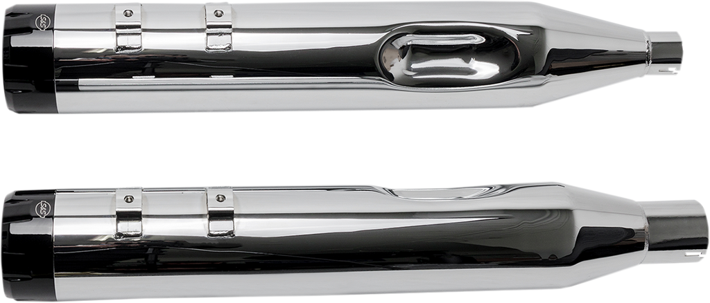 S&S CYCLE 4-1/2" MK45 Performance Mufflers - Black Thruster 550-0664 — image 2