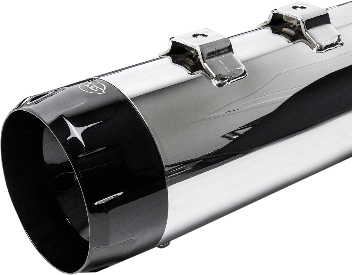 S&S CYCLE 4-1/2" MK45 Performance Mufflers - Black Thruster 550-0664 — image 3
