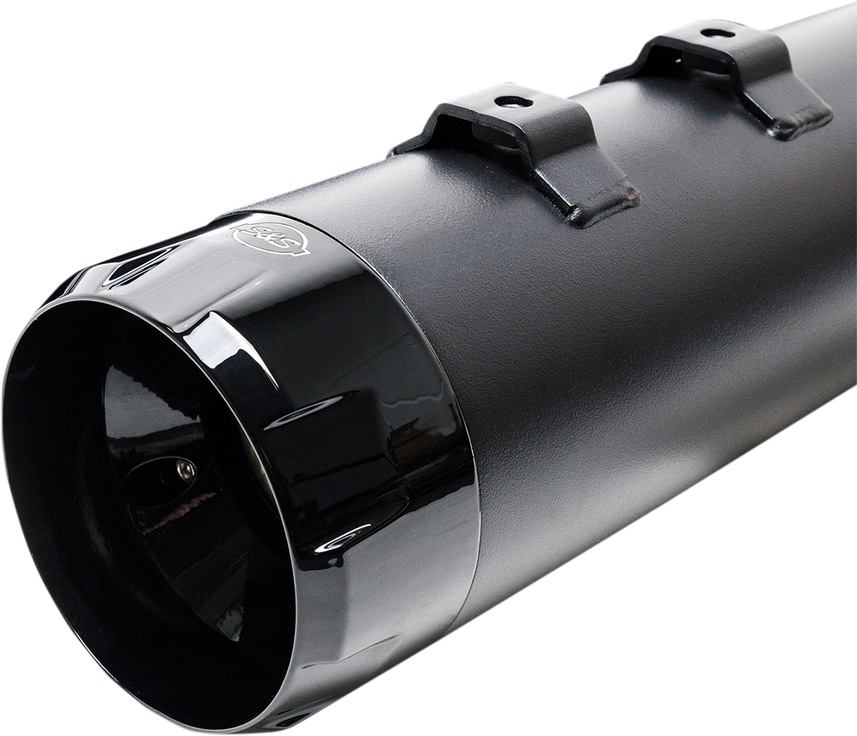 S&S CYCLE 4-1/2" MK45 Performance Mufflers - Black Thruster 550-0666 — image 3