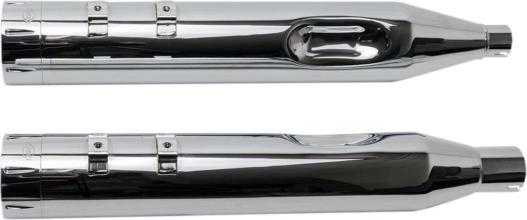 S&S CYCLE 4-1/2" MK45 Performance Mufflers - Chrome Tracer 550-0669 — image 1