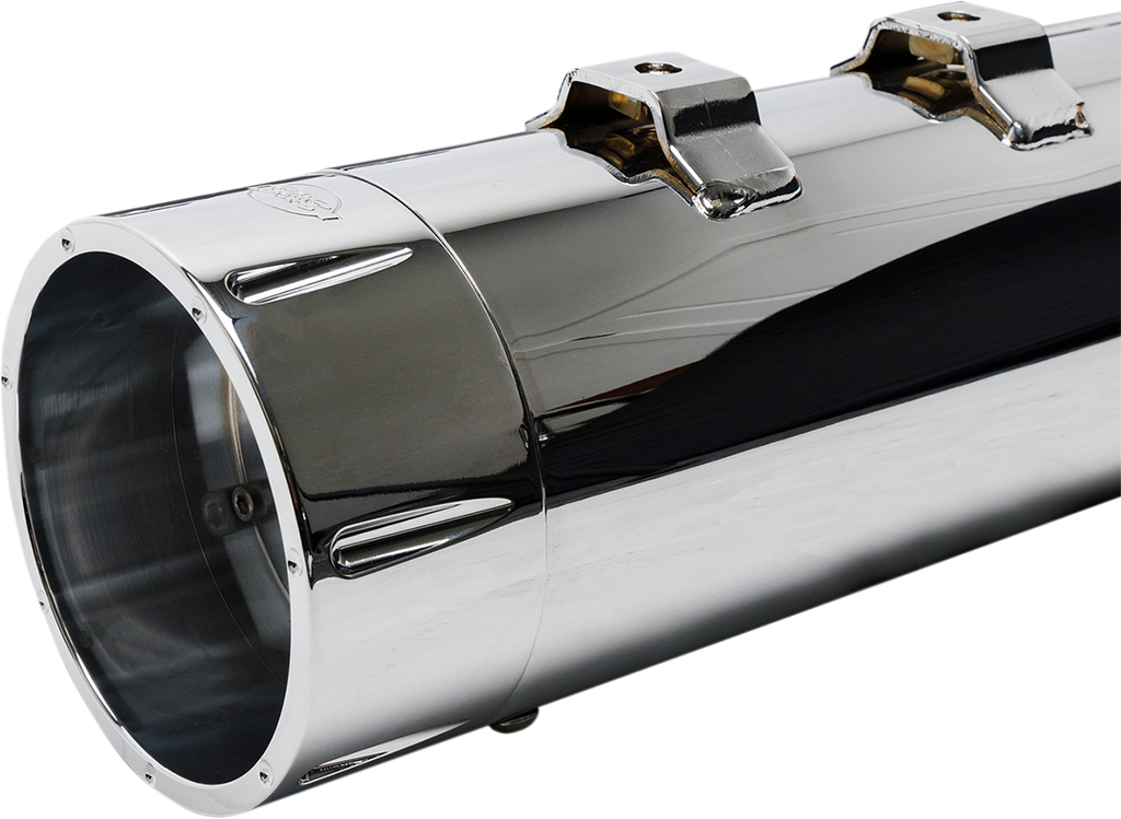 S&S CYCLE 4-1/2" MK45 Performance Mufflers - Chrome Tracer 550-0669 — image 2