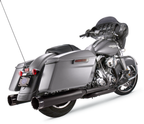 S&S CYCLE 4-1/2" MK45 Performance Mufflers - Black Tracer 550-0670 — image 1