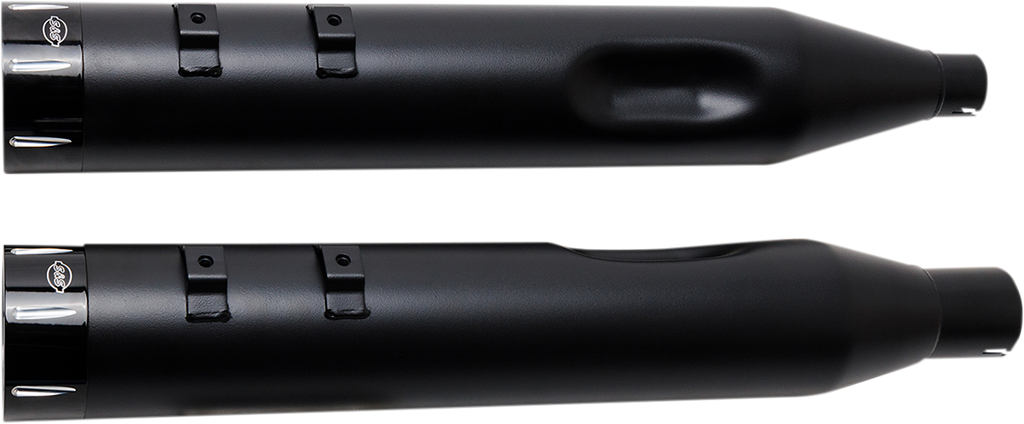 S&S CYCLE 4-1/2" MK45 Performance Mufflers - Black Tracer 550-0670 — image 2