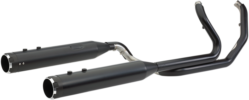 S&S CYCLE El Dorado Dual Exhaust System - Black - Black Thruster 550-0679B — image 2