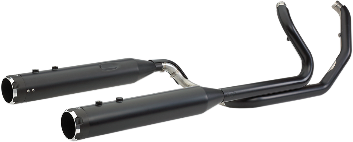 S&S CYCLE El Dorado Dual Exhaust System - Black - Black Thruster 550-0679B — image 2