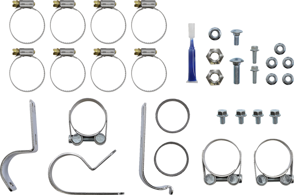 S&S CYCLE El Dorado Dual Exhaust System - Black - Machined Black Tracer 550-0680B — image 2