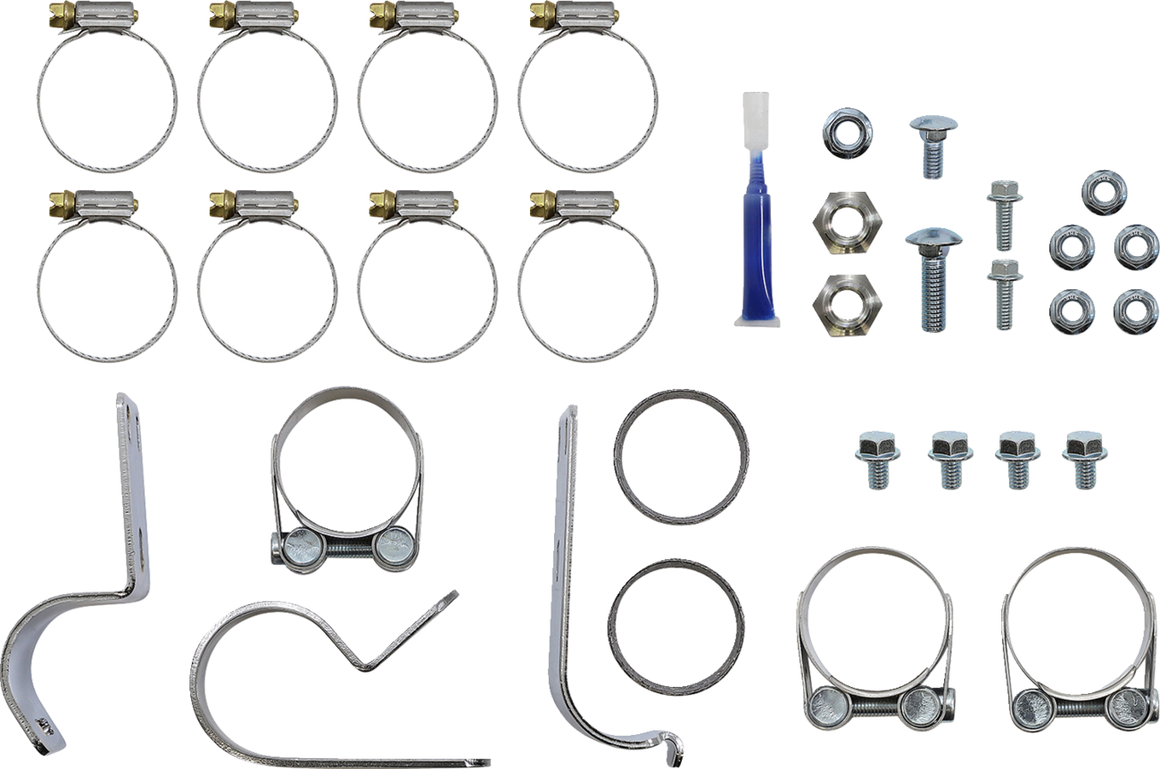 S&S CYCLE El Dorado Dual Exhaust System - Black - Machined Black Tracer 550-0680B — image 2
