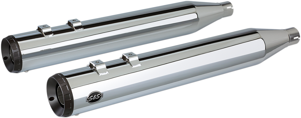 S&S CYCLE Grand National Slip-On Mufflers - Black - FLT '95-'16 550-0690 — image 2