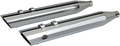 S&S CYCLE Slash Cut Slip-On Mufflers - Chrome - M8 FL 550-0695 — image 1