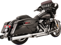 S&S CYCLE El Dorado Dual Exhaust System - Chrome - Black Thruster 550-0699C — image 1