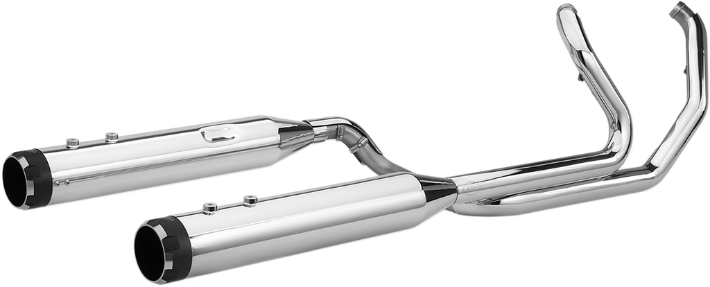 S&S CYCLE El Dorado Dual Exhaust System - Chrome - Black Thruster 550-0699C — image 2