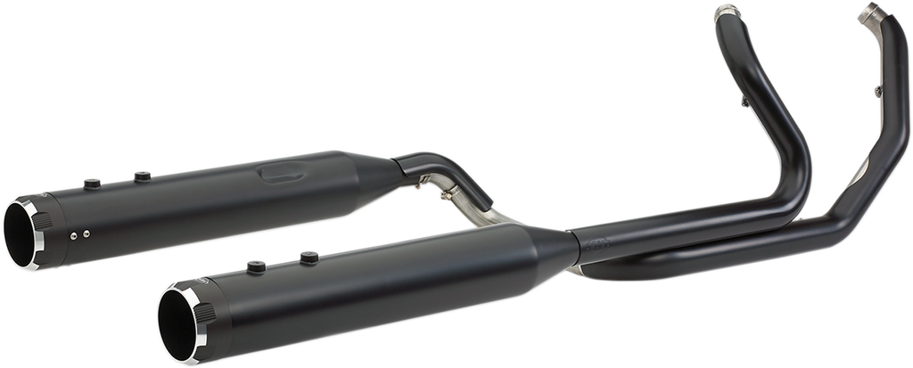 S&S CYCLE El Dorado Dual Exhaust System - Black - Black Thruster 550-0700C — image 2