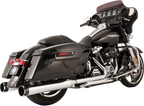 S&S CYCLE El Dorado Dual Exhaust System - Black - Black Thruster 550-0700C — image 4