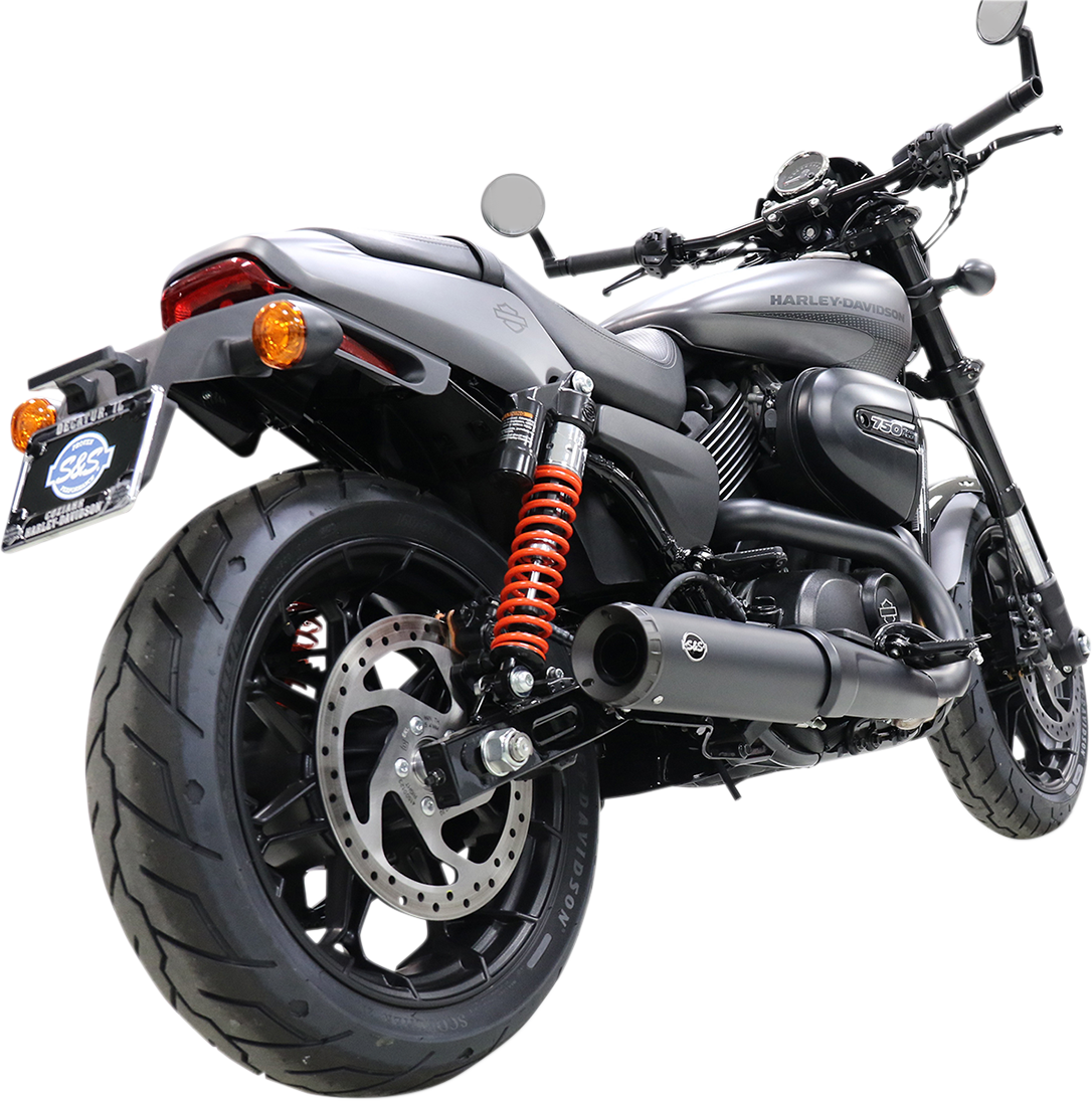 S&S CYCLE Grand National Slip-On Muffler - 4" - Black Ceramic - XG500/750 550-0703 — image 2
