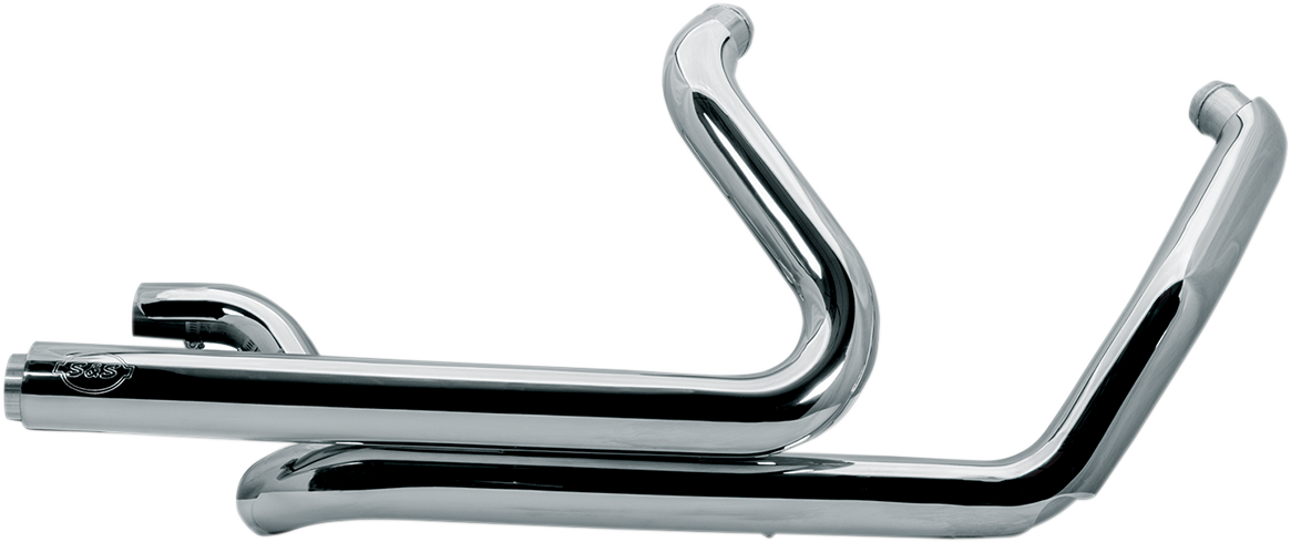 S&S CYCLE Power Tune® Dual Headers - Chrome 550-0704 — image 1