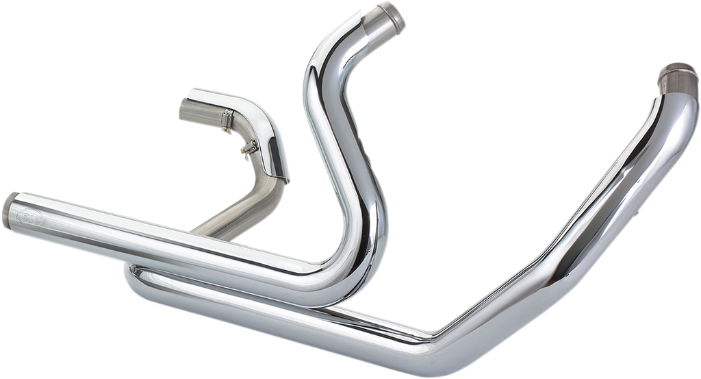 S&S CYCLE Power Tune® Dual Headers - Chrome 550-0704 — image 3