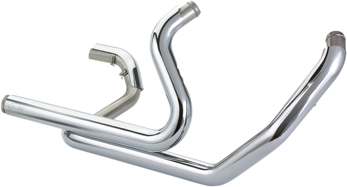 S&S CYCLE Power Tune® Dual Headers - Chrome 550-0704 — image 3