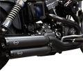 S&S CYCLE Grand National Slip-On Mufflers - Guardian Black - FXDF 550-0725 — image 1