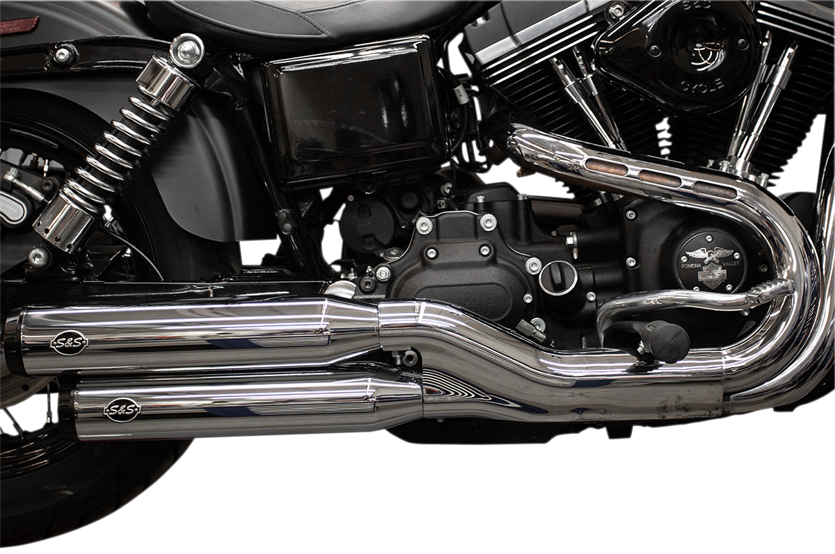 S&S CYCLE Grand National Slip-On Mufflers - Guardian Black - FXDF 550-0725 — image 5