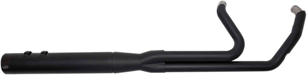 S&S CYCLE 2-into-1 Sidewinder® Exhaust System - FL M8 - Black Ceramic 550-0729 — image 1