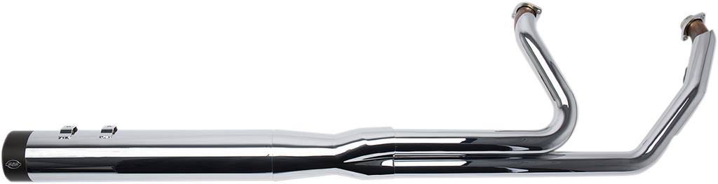 S&S CYCLE 2-into-1 Sidewinder® Exhaust System - FL M8 - Black Ceramic 550-0729 — image 2