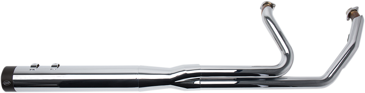 S&S CYCLE 2-into-1 Sidewinder® Exhaust System - FL M8 - Black Ceramic 550-0729 — image 2