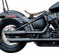 S&S CYCLE Slash-Cut Slip-On Mufflers - Race - Black - FLFB 550-0735 — image 1