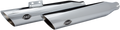S&S CYCLE Slash-Cut Slip-On Mufflers - Race - Chrome - FLFB 550-0736 — image 1