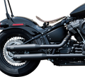 S&S CYCLE Grand National Slip-On Mufflers - Race - Black Ceramic - M8 Softail 550-0737 — image 1
