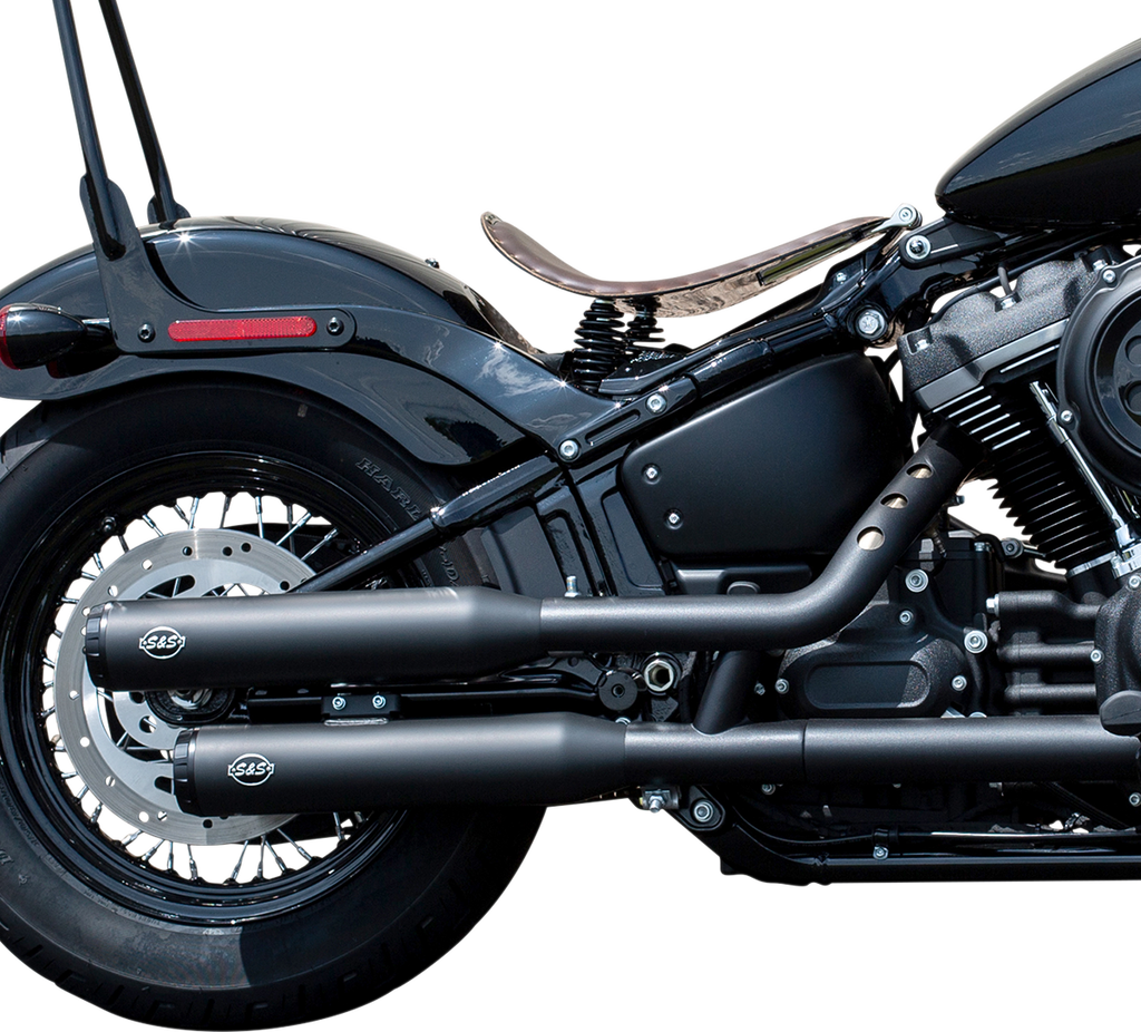 S&S CYCLE Grand National Slip-On Mufflers - Race - Chrome - M8 Softail 550-0738 — image 2