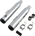 S&S CYCLE Grand National Slip-On Mufflers - 50-State - Chrome - M8 Softail 550-0755B — image 1