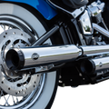 S&S CYCLE Grand National Slip-On Mufflers - 50-State - Chrome - FLHC/FLDE 550-0757B — image 1