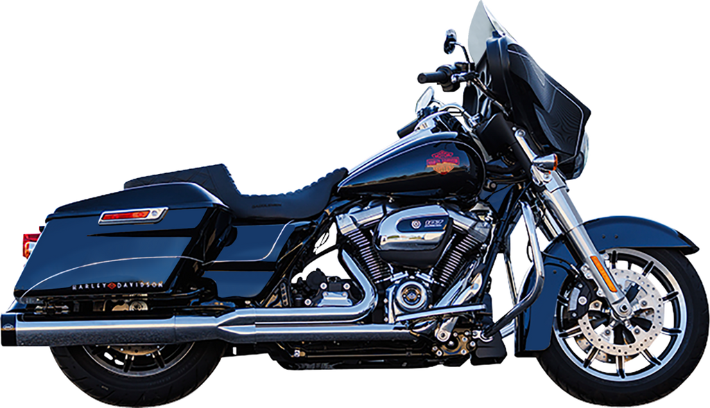 S&S CYCLE 2-into-1 Sidewinder Exhaust System - 50-State - Chrome - M8 Touring 550-0758 — image 4