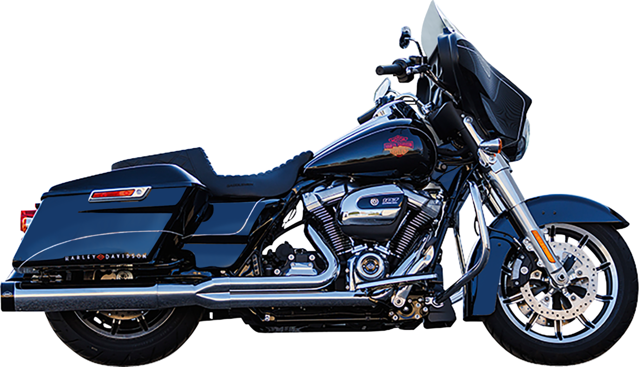 S&S CYCLE 2-into-1 Sidewinder Exhaust System - 50-State - Chrome - M8 Touring 550-0758 — image 4