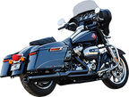 S&S CYCLE 2-into-1 Sidewinder Exhaust System - 50-State - Black - M8 Touring 550-0759 — image 1